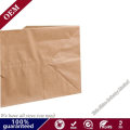 Wholesale Kraft Paper Bags Reusable Paper Lunch Bags Sandwich Paper Bags with Die Cut Hanle/Flat Handle